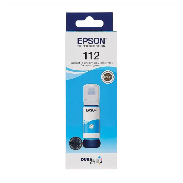 Epson 112 Cyan Mavi Şişe Mürekkep C13T06C24A