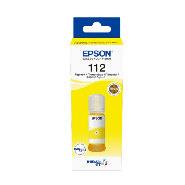 Epson 112 Yellow Sarı Şişe Mürekkep C13T06C44A