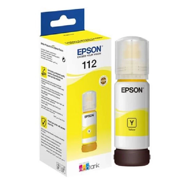 Epson 112 Yellow Sarı Şişe Mürekkep C13T06C44A