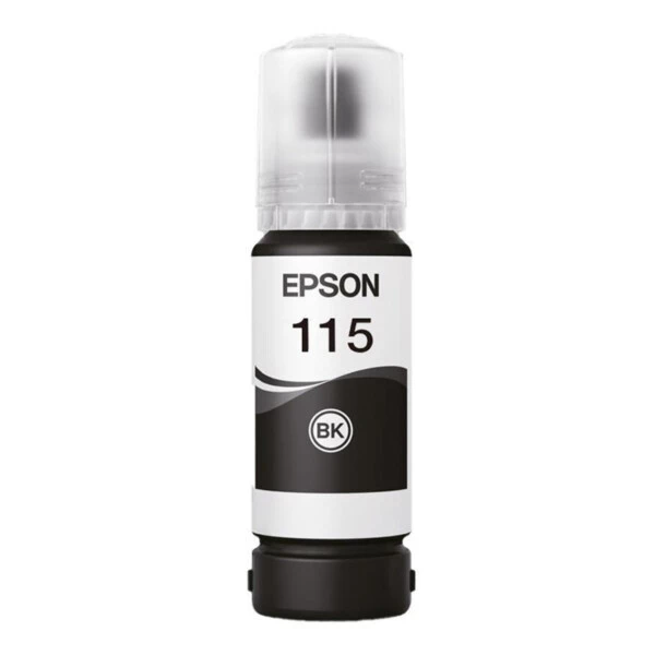 Epson 115 Black Siyah Şişe Mürekkep T07C14A