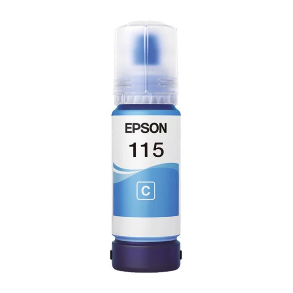 Epson 115 Cyan Mavi Şişe Mürekkep T07D24A