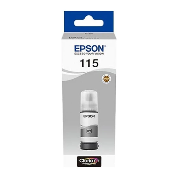 Epson 115 Grey Gri Şişe Mürekkep T07D54A