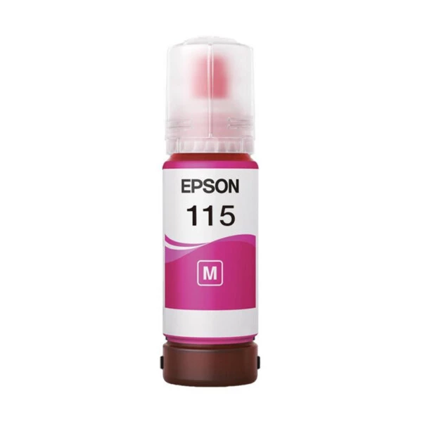 Epson 115 Magenta Kırmızı Şişe Mürekkep T07D34A