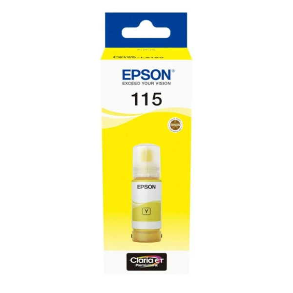 Epson 115 Yellow Sarı Şişe Mürekkep T07D44A