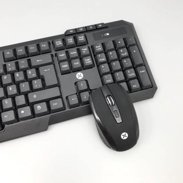 Dexim KM-317 Slim Kablosuz Klavye Mouse Set