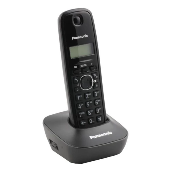 Panasonic KX-TG1611 Siyah Gri Telsiz DECT Telefon