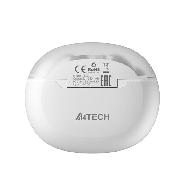 A4 Tech 2Drumtek B25 G.White Bluetooth Kulaklık