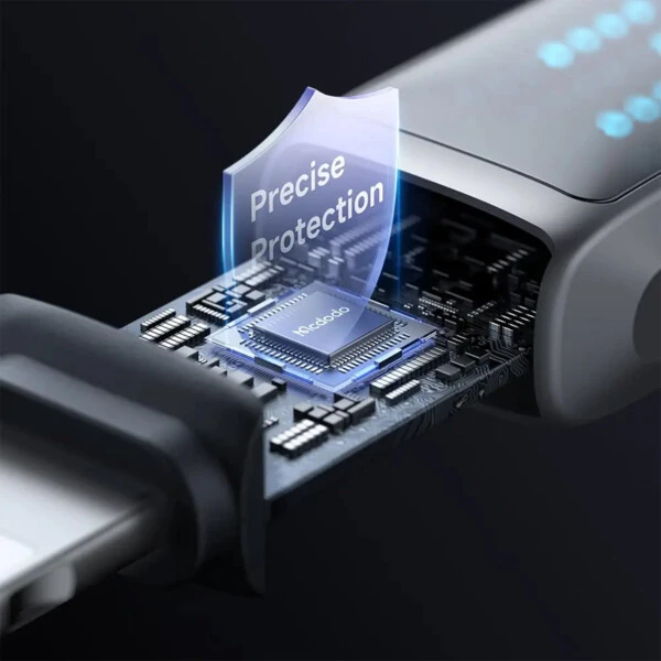 Mcdodo CA-2630 36W USB-C to Lightning Şarj & Data Kablosu Siyah