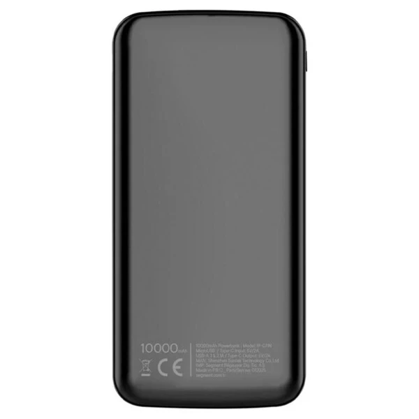 S-link IP-G11N 10000 mAh Micro + USB + Type-C Siyah Powerbank