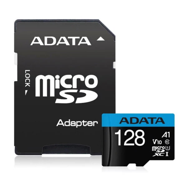 ADATA 128GB Premier microSDXC Card with Adapter UHS-I Class10 V10