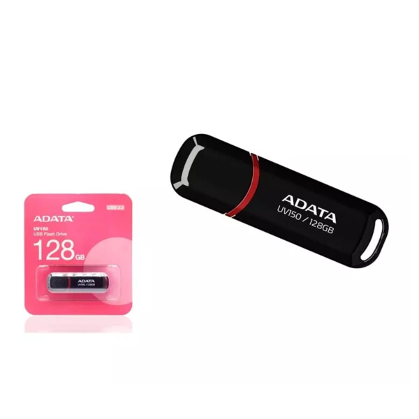 ADATA UV150 128GB USB 3.2 Gen 1 Black Flash Bellek