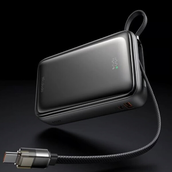Mcdodo MC-6370 20,000 mAh 65W Dahili Kablolu Powerbank