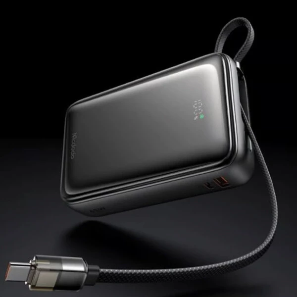 Mcdodo MC-6370 20,000 mAh 65W Dahili Kablolu Powerbank
