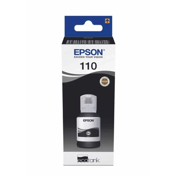 Epson 110 Black Siyah Şişe Mürekkep C13T03P14A
