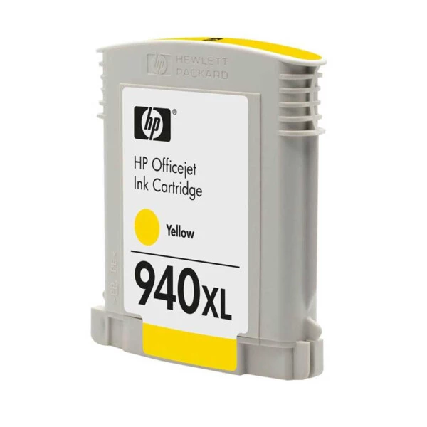 HP 940XL Yellow Sarı Yüksek Kapasiteli Kartuş C4909A