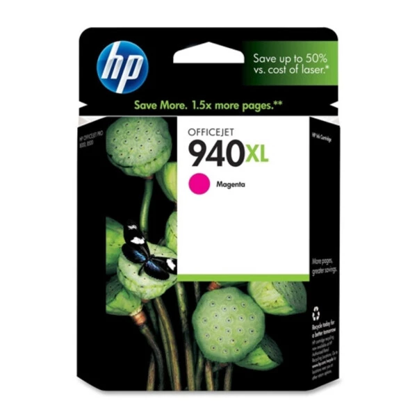 HP 940XL Magenta Kırmızı Yüksek Kapasiteli Kartuş C4908A