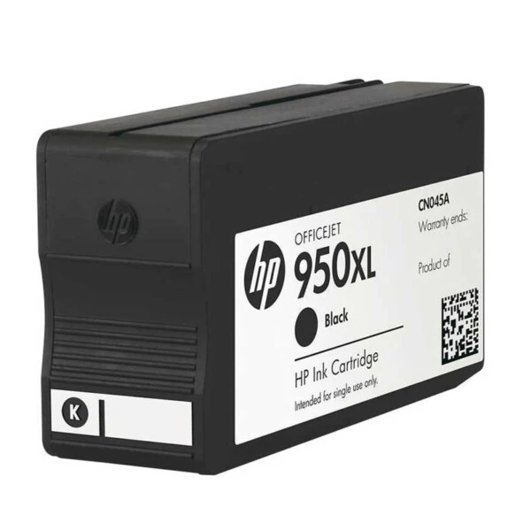 HP 950XL Black Siyah Yüksek Kapasiteli Kartuş CN045AE