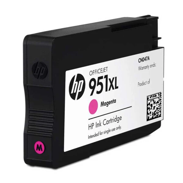 HP 951XL Magenta Kırmızı Yüksek Kapasiteli Kartuş CN047AE