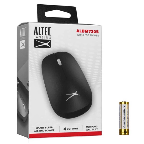 Altec Lansing ALBM7305 Siyah Kablosuz Mouse