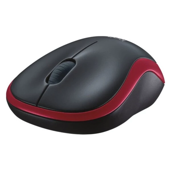 Logitech M185 Kırmızı Kablosuz Mouse 910-002237