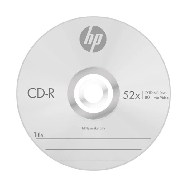 HP CD-R 700MB 52X 50li Shrink Paket
