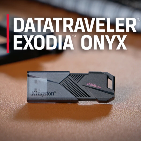 Kingston Exodia Onyx 128GB USB 3.2 Flash Bellek