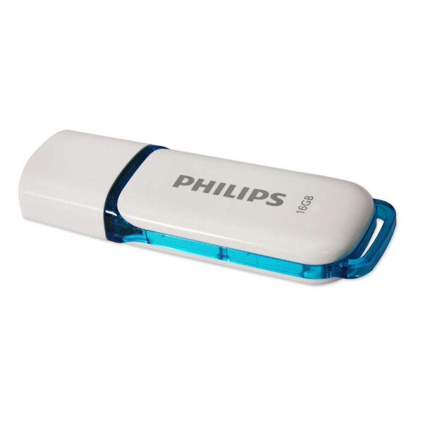 Philips 16GB Snow USB 2.0 Bellek Mavi Beyaz