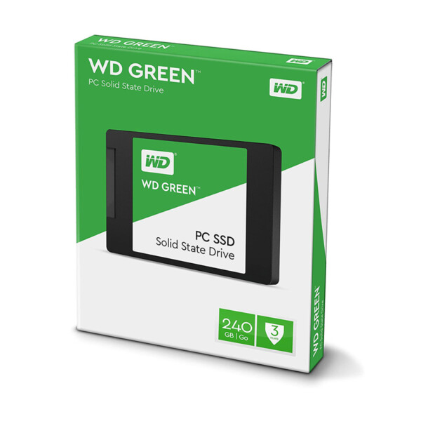 WD Green 240GB 2.5 7mm SATA 3 SSD