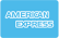 American Express kartınızla ile ödeme yapabilirsiniz